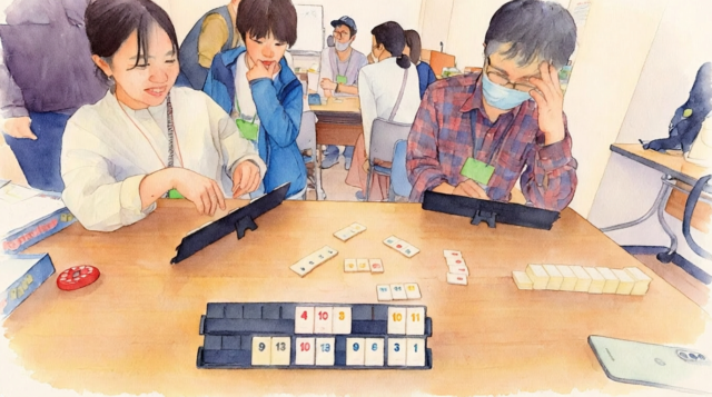 ラミーキューブをプレイ